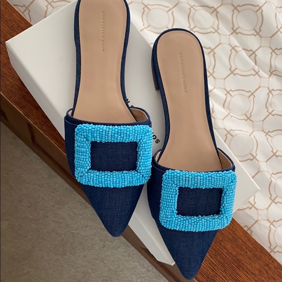 Something Navy Portia shoe size 5 NIB - Picture 3 of 6